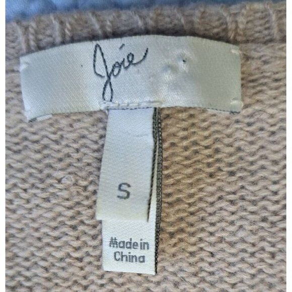 Joie Women's S Striped Long Sleeve Lambswool Cashmere Blend Sweater - Picture 4 of 6